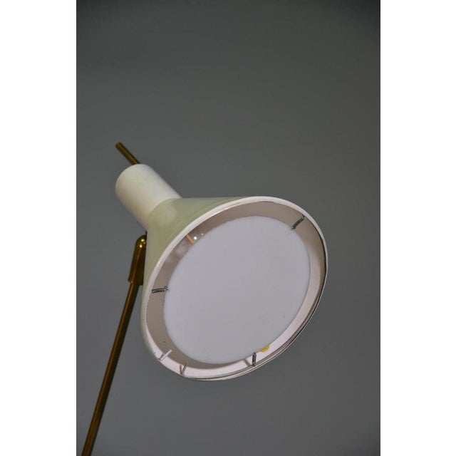 Vintage Brass Floor Lamp from Stilnovo, Italy, 1950 For Sale - Image 9 of 12