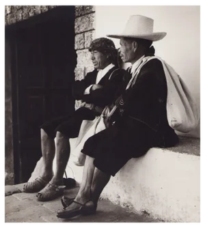 Hanna Seidel, Guatemalan Men, Black and White Photograph, 1960s