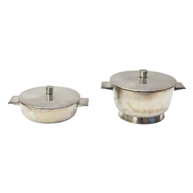 Bowls by Gio Ponti for Krupp Milano, 1950s, Set of 2 For Sale