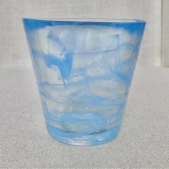 Ulrica Hydman-Vallien Kosta Boda Ulrica Hydman-Vallien Mine Swirl Glass For Sale - Image 4 of 6