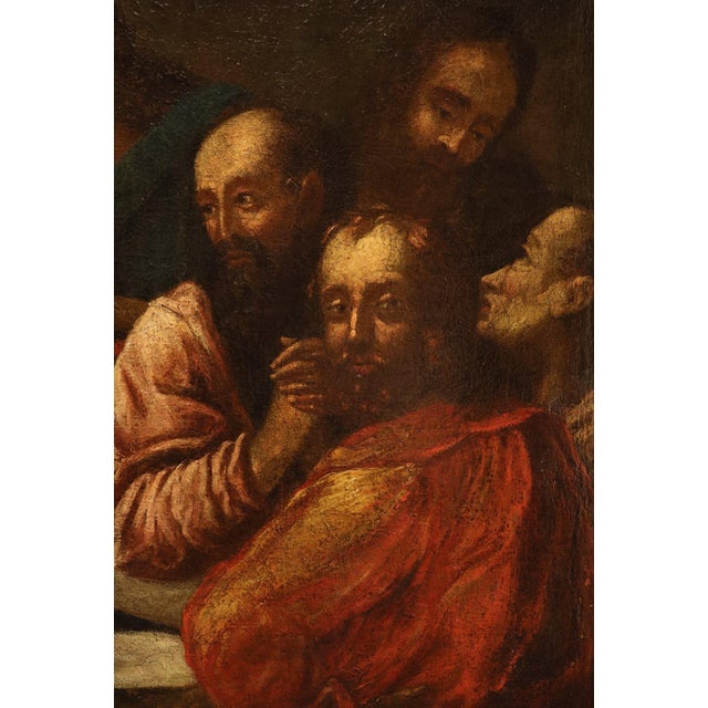 Baroque Pieter De Witte, The Last Supper, 1680, Oil on Canvas For Sale - Image 3 of 14