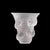 Art Deco René Lalique St. Francois Frosted Crystal Vase For Sale - Image 3 of 8