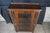 Early 20th Century Antique Mission Arts & Crafts Quartersawn Oak Bookcase China Display Cabinet 63" For Sale - Image 5 of 11