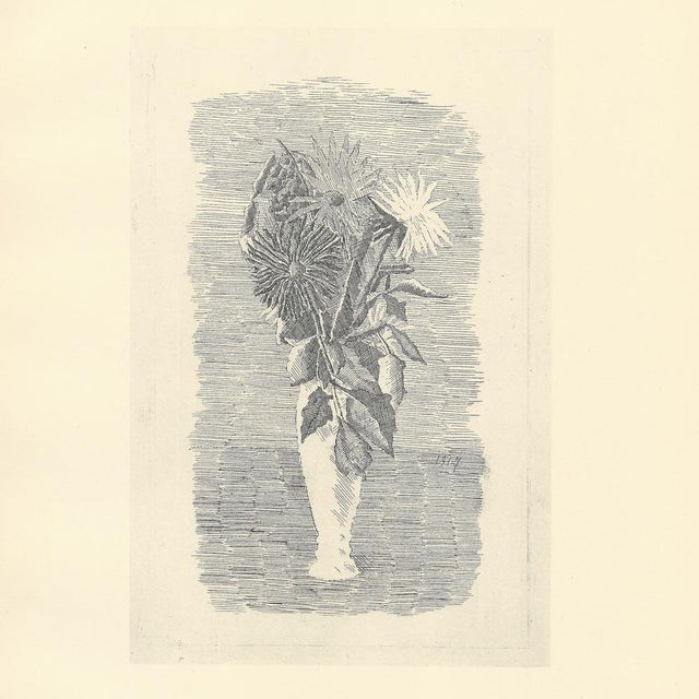 Giorgio Morandi, Flowers in a White Vase, 1957 For Sale - Image 7 of 7