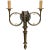 Gilt Finish Hunting Horn Electrified Wall Sconce For Sale - Image 11 of 11