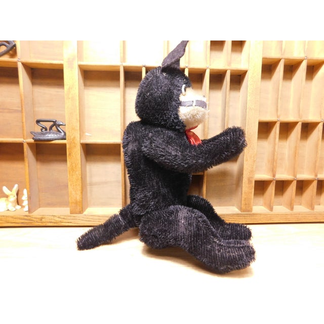 Antique Steiff or Schuco Felix the Cat Mohair Plush C. 1920s For Sale - Image 14 of 15