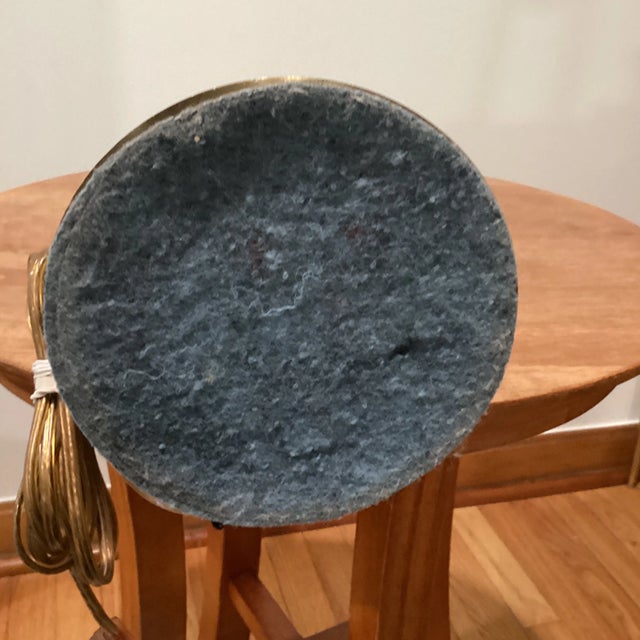 Vintage Brass Table Lamp For Sale - Image 10 of 13