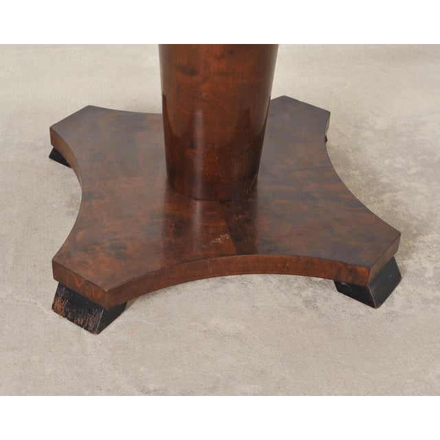 Carrie Bradshaw's Screen Used Burlwood Round Center Table For Sale - Image 14 of 18