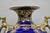Ceramic Antique Nippon Hand Painted Cobalt Blue Porcelain Twin Handle Bolted Urn Vase For Sale - Image 7 of 18