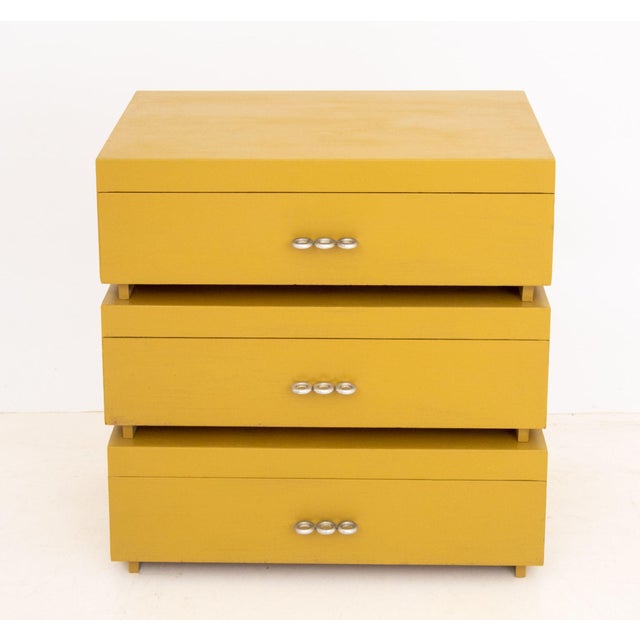 Modern Set of Three Martin Feinman for Winchendon Stacking Chests For Sale - Image 3 of 10
