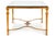 Modern Paul M. Jones Modern Gilt Iron Glass Cocktail Coffee Table For Sale - Image 3 of 18