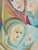 1960s 1960s Nativity Scene Mid-Century Modern Oil Painting For Sale - Image 5 of 15