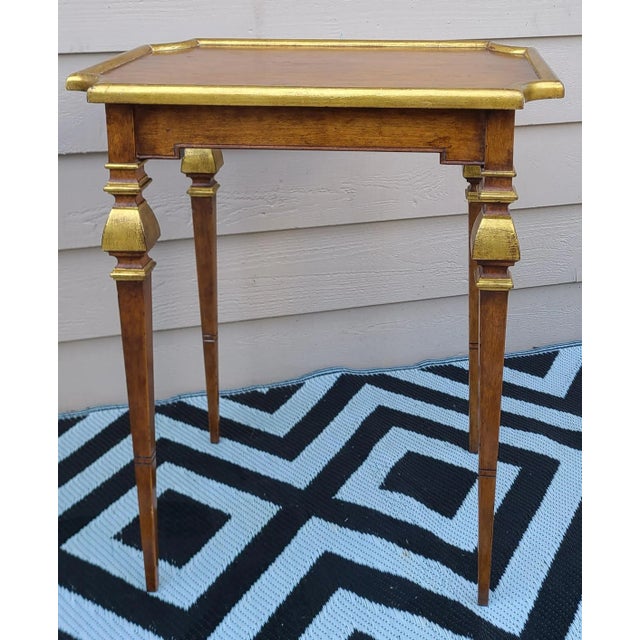 2010s Estate Neoclassical Style Minton-Spidell Accent Table For Sale - Image 5 of 11