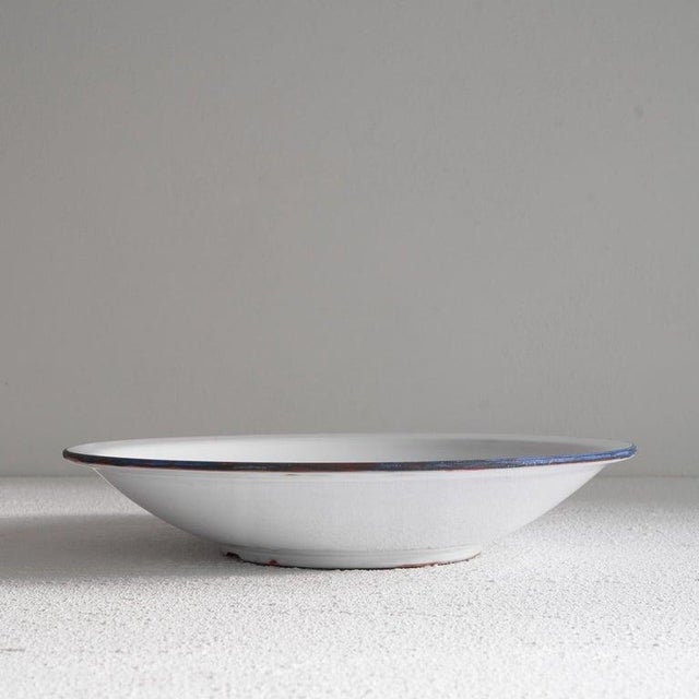 Wood Large Mid-Century Studio Pottery Dish by Hans Wagner, 1950s For Sale - Image 7 of 8