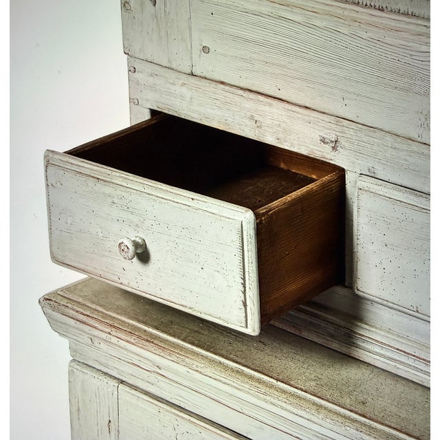 Early 19th Century Antique Swedish Wardrobe, 1800s For Sale - Image 5 of 6