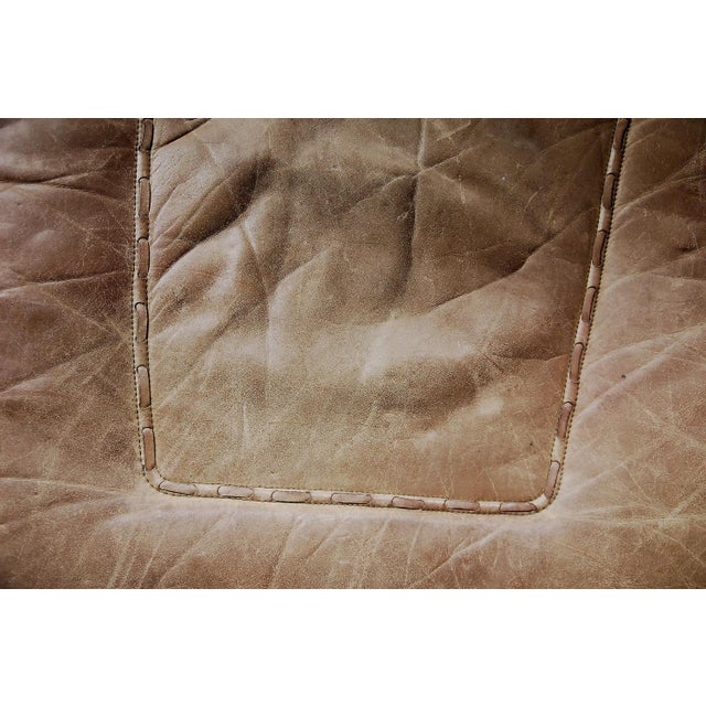 Mid-Century Modern German Leather Swivel Chairs from Carl Straub, 1950s, Set of 2 For Sale - Image 17 of 18