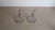 Pair of Vintage Clear Glass Candlesticks Candle Holders With Hexagonal Bases For Sale - Image 4 of 6
