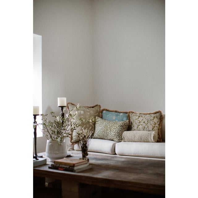 Palais Outdoor Cushion Michelle Sand, 18x18 Inch For Sale - Image 4 of 6