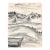 1950s Landscape Drawing by Virginia Spencer For Sale