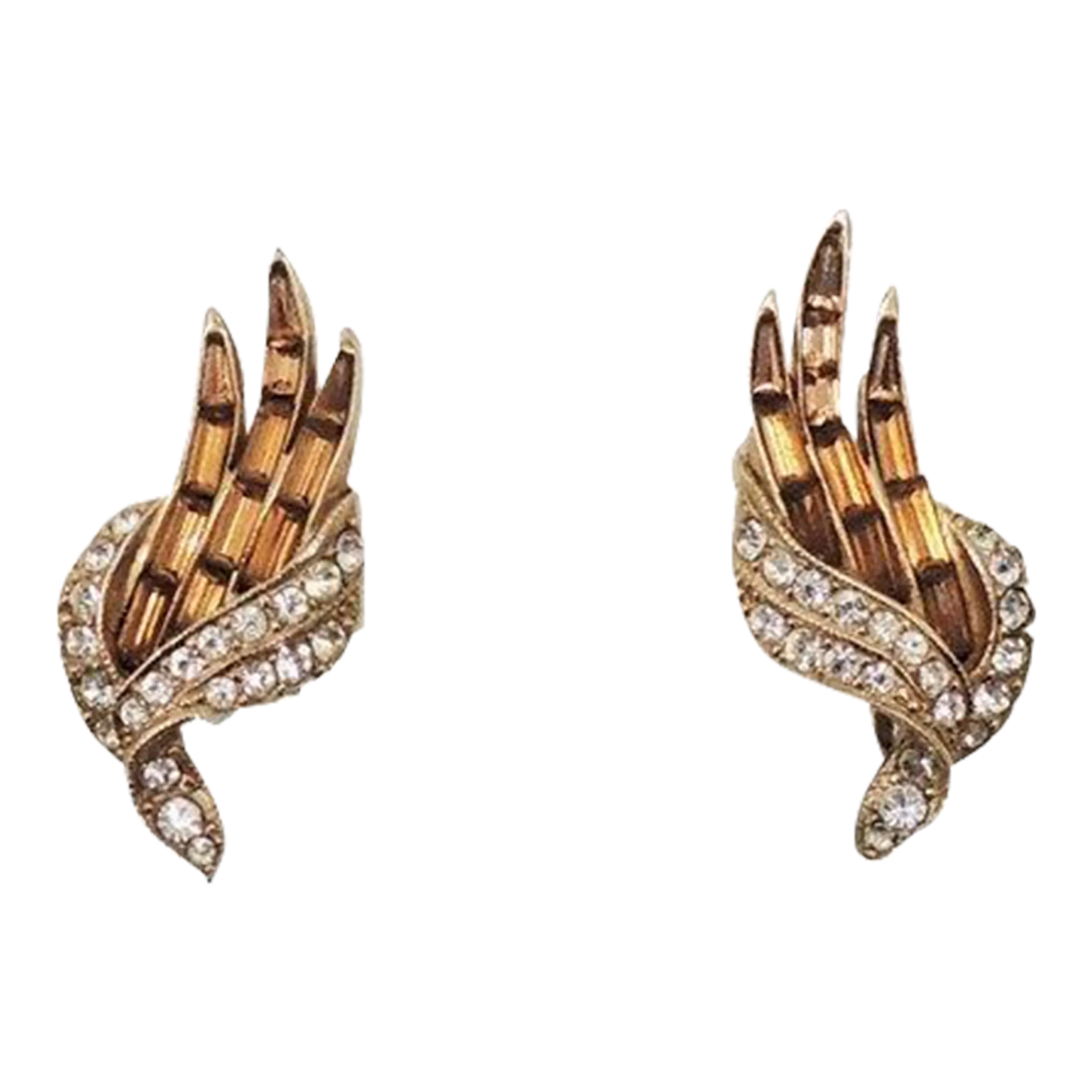 ■VINTAGE HOLLYWOOD■ Octagon Key Earrings VH2379EA002B 976790477_tp.jpg