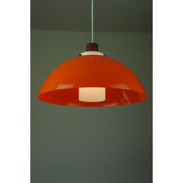 Pendant Lamp by Uno & Östen Kristiansson for Luxus, Vittsjö, Sweden, 1960s , in Flawless conditions. Designed 1960 to 1969...
