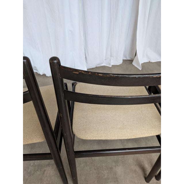 Vintage Dining Chairs in Beech from Stol Kamnik, 1970s, Set of 4 For Sale - Image 6 of 18