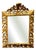 Gilded Wood Mirror with Openwork Carving, 19th Century For Sale