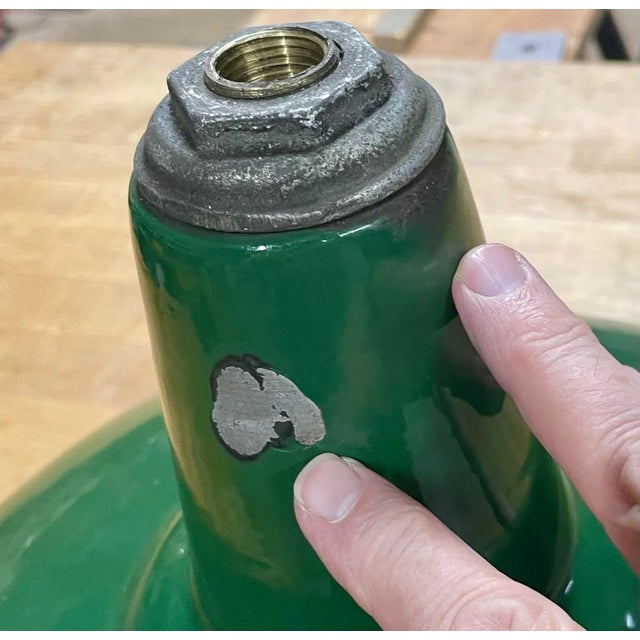 Early 20th Century Vintage Industrial Style Benjamin Lamp #7 For Sale - Image 5 of 12