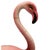 1960s Mid-Century Tropical Pink Flamingo Ceramic Tabletop Planter by Napco For Sale - Image 5 of 9