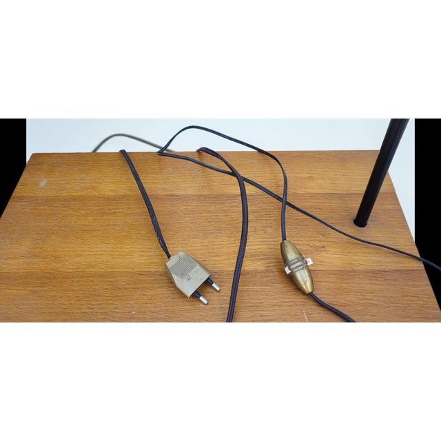 1950s Floor Lamp with Reading Light and Tablet, France, 1950s For Sale - Image 5 of 9