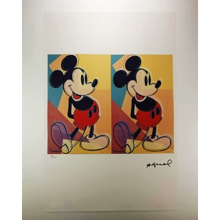 After Andy Warhol, Mickey Mouse, 1980s, Lithograph For Sale