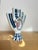 Porcelain Candelabra with Five Fingers Model with Rooster from Sargadelos For Sale - Image 3 of 10