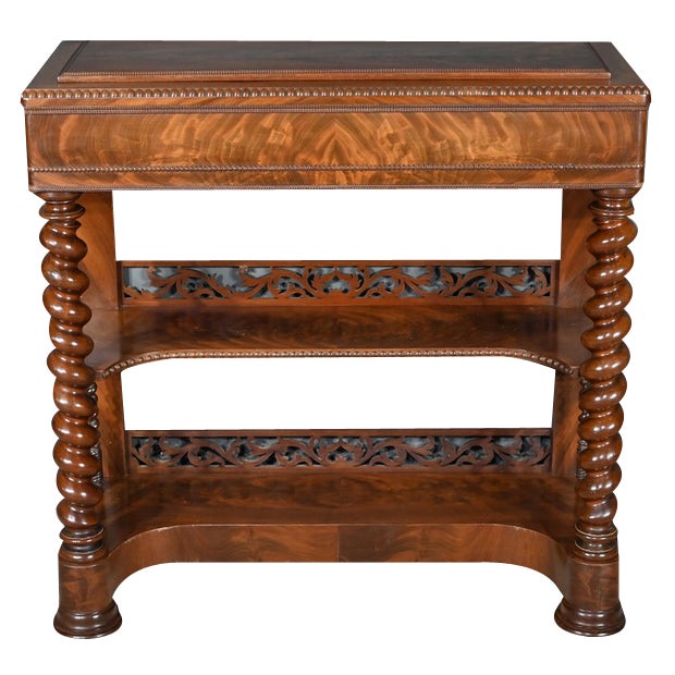 Mid-19th Century Restoration Mahogany Planter For Sale