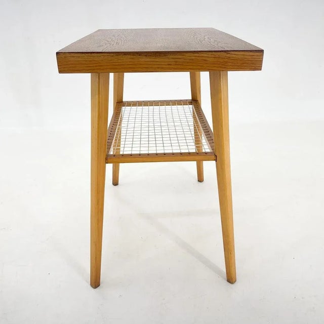 Vintage Side Table, Czechoslovakia, 1960s For Sale - Image 10 of 11