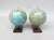 Earth & Moon Globes from Columbus Publishing House, 1960s, Set of 2 For Sale - Image 4 of 18