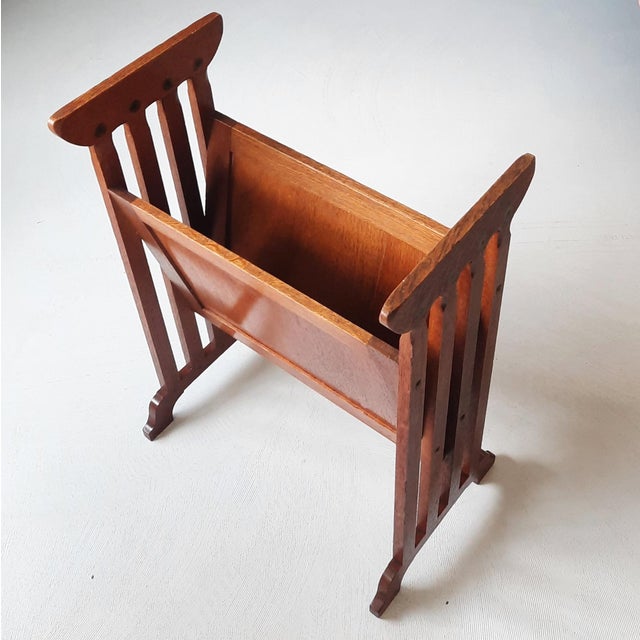 Art Deco News Paper / Magazine Stand, 1920s For Sale - Image 10 of 10