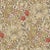 Morris & Co Golden Lily Wallpaper in Biscuit/Brick - a Sample For Sale