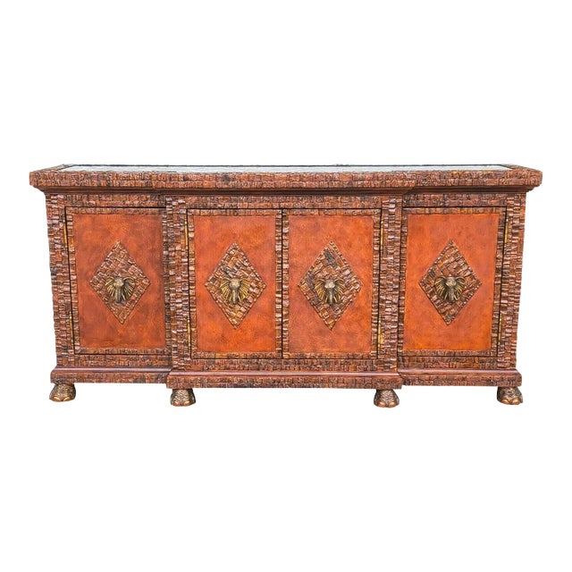 Huge Bar Cabinet by Lloyd Buxton For Sale