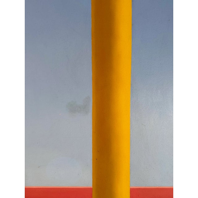 Art Deco Large Scale Art Deco Signed Original Oil Painting For Sale - Image 3 of 7