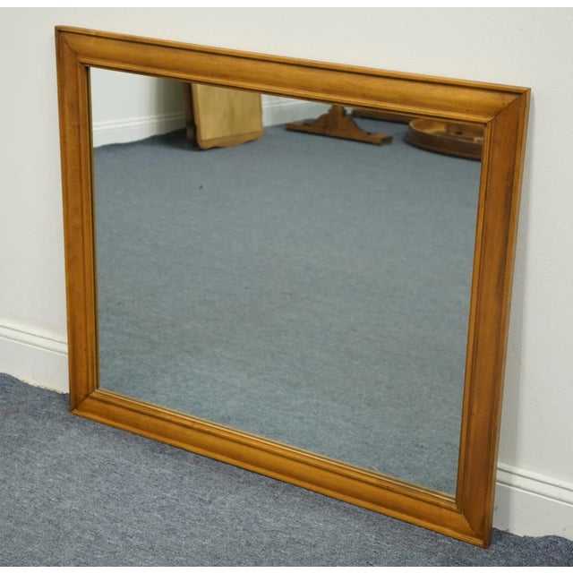 Salem Square Solid Hard Rock Maple MCM Mid Century Modern 38" Dresser