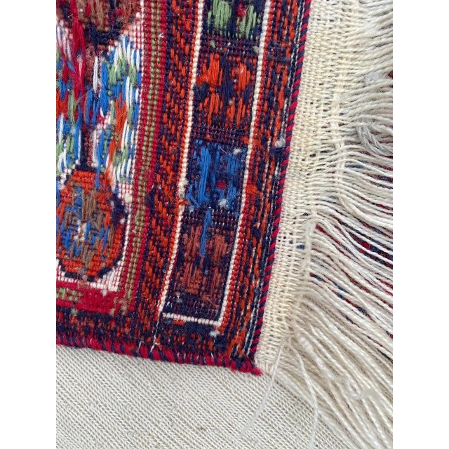 Vintage Azerbaiydjan Sumak Rug For Sale - Image 16 of 18