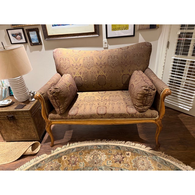 Custom settee from Seattle Design Center 2000. Was a piece that adorned our Entryway Lightly used North Carolina made and...