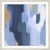 Abstract Ikat Calypso 5 - Framed Print 30x30 For Sale - Image 3 of 3