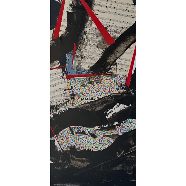 2020s 2026 Modern Abstract Artwork "Chaos No.1" by Artist Natalie Gonzalez For Sale - Image 5 of 5