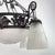 1930s Art Deco Wrought Iron Ceiling Lamp from Muller Freres, Luneville, 1930s For Sale - Image 5 of 14