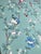 Not Yet Made - Made To Order Hand Painted Dusty Blue Chinoiserie Floral & Bird Mural 4-Panel Set For Sale - Image 5 of 5