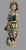 Impressive matched pair of antique Sitzendorf German porcelain figures, each exceptionally large at approximately 20...