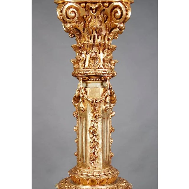 Tall 20th Century Candelabra or Candleholder For Sale - Image 3 of 11