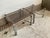 Pair of Metal Deco Tables With Smoked Glass Tops, 1960's, French For Sale In Raleigh - Image 6 of 17