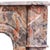 19th Century French Louis XV Pompadour Mantelpiece In Marble For Sale - Image 3 of 6